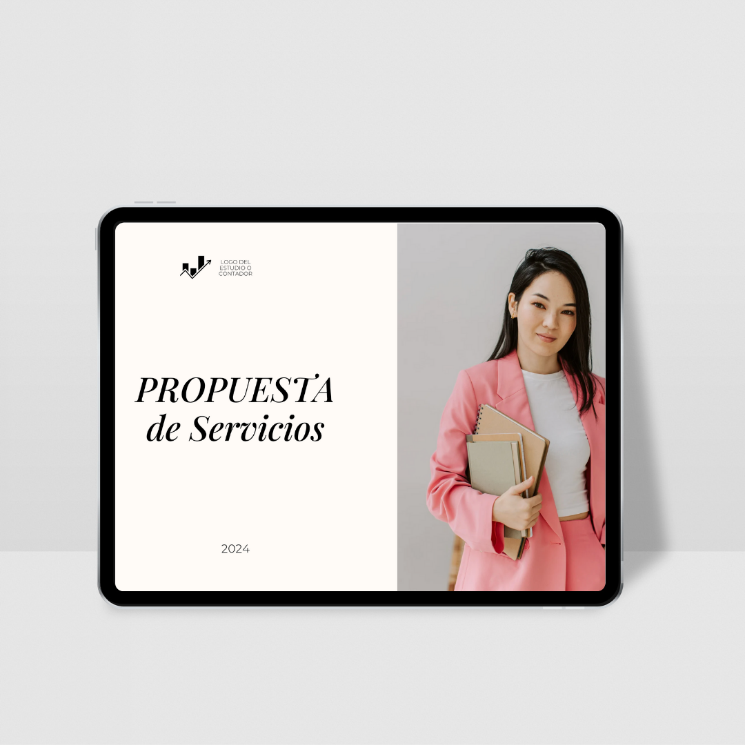 Plantilla de propuesta de servicios
